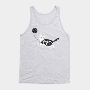 Playing American Shorthair Cat Tank Top